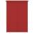 Jaluzea tip rulou de exterior, roşu, 160x230 cm, hdpe