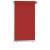 Jaluzea tip rulou de exterior, roşu, 80x140 cm, hdpe, 2 image