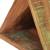 Masă laterală, 35x35x55 cm, lemn masiv reciclat, 6 image