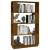 Bibliotecă/separator cameră maro miere, 80x25x132 cm lemn pin, 4 image