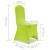 Husă de scaun elastică, 6 buc., verde, 8 image