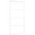 Ușă glisantă, alb, 102,5x205 cm, sticlă esg și aluminiu, 3 image