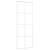 Ușă glisantă, alb, 76x205 cm, sticlă esg și aluminiu, 3 image