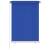 Jaluzea tip rulou de exterior, albastru, 100x140 cm, hdpe