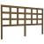 Tăblie de pat, maro miere, 165,5x4x100 cm, lemn masiv de pin, 2 image