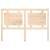 Tăblie de pat, 145,5x4x100 cm, lemn masiv de pin, 4 image