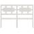 Tăblie de pat, alb, 165,5x4x100 cm, lemn masiv de pin, 4 image