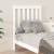 Tăblie de pat, alb, 81x6x101 cm, lemn masiv de pin, 3 image