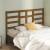 Tăblie de pat, maro miere, 156x4x104 cm, lemn masiv de pin