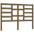 Tăblie de pat, maro miere, 156x4x104 cm, lemn masiv de pin, 2 image