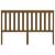 Tăblie de pat, maro miere, 166x6x101 cm, lemn masiv de pin, 3 image