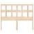 Tăblie de pat, 125,5x4x100 cm, lemn masiv de pin, 4 image
