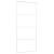 Ușă glisantă, alb, 90x205 cm, sticlă esg mată și aluminiu, 3 image