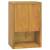 Dulap pentru baie de perete, 45x30x70 cm, lemn masiv de tec