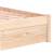 Cadru de pat small single 2ft6, 75x190 cm, lemn masiv, 7 image