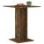Măsuță bistro, stejar fumuriu, 60x60x75 cm, lemn prelucrat, 3 image