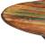 Masă de bucătărie, Ø110x78 cm, lemn masiv de mango și oțel, 3 image