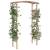 Arcadă pentru trandafiri, 118x40x187 cm, bambus, 3 image