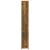 Dulap de baie, stejar fumuriu, 25x25x170 cm, lemn prelucrat, 5 image