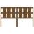 Tăblie de pat, maro miere, 185,5x4x100 cm, lemn masiv de pin, 4 image