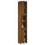 Dulap de baie, stejar maro, 30x30x183,5 cm, lemn prelucrat, 4 image