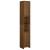 Dulap de baie, stejar maro, 30x30x183,5 cm, lemn prelucrat, 2 image
