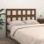 Tăblie de pat, maro miere, 185,5x4x100 cm, lemn masiv de pin, 3 image