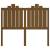 Tăblie de pat, maro miere, 126x4x110 cm, lemn masiv de pin, 4 image