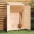 Șopron de grădină, 102x52x174,5 cm, lemn masiv de brad, 3 image