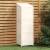 Șopron de grădină, alb, 55x52x174,5 cm, lemn masiv de brad