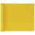 Paravan pentru balcon, galben, 75 x 600 cm, hdpe