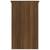 Birou, stejar maro, 90x45x76 cm, lemn prelucrat, 5 image