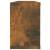 Rafturi de perete cub, 2 buc., stejar fumuriu 60x15x23 cm, lemn, 5 image