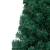 Brad crăciun artificial jumătate led & globuri, verde, 120 cm, 7 image