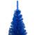 Brad de crăciun artificial led-uri&globuri albastru 120 cm pvc, 2 image