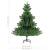 Pom crăciun artificial brad nordmann led&globuri verde 120 cm, 9 image