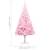 Set pom crăciun artificial cu led-uri&globuri roz 210 cm pvc, 11 image