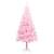 Brad de crăciun artificial cu led-uri/globuri roz 180 cm pvc, 2 image
