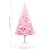 Brad de crăciun artificial cu led-uri&globuri roz 210 cm pvc, 10 image