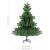 Pom crăciun artificial brad nordmann led&globuri verde 120 cm, 10 image