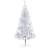 Pom de crăciun artificial cu led/globuri, argintiu 120 cm pet, 2 image