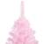 Pom de crăciun artificial cu led-uri/globuri, roz, 120 cm pvc, 3 image