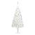 Set brad de crăciun artificial cu led-uri/globuri, alb, 240 cm