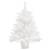 Set brad de crăciun artificial cu led-uri/globuri, alb, 65 cm, 3 image