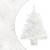 Set brad de crăciun artificial cu led-uri/globuri, alb, 65 cm, 2 image