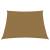 Pânză parasolar, gri taupe, 3/4x3 m, hdpe, 160 g/m²