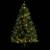Brad de crăciun cu led-uri & conuri de pin verde 120 cm pvc&pe, 2 image