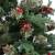 Brad de crăciun cu led-uri & conuri de pin verde 195 cm pvc&pe, 8 image