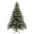 Brad de crăciun cu led-uri&conuri de pin verde&alb 150cm pvc&pe, 3 image