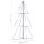 Brad crăciun conic, 300 led-uri, 120x220 cm, interior&exterior, 7 image